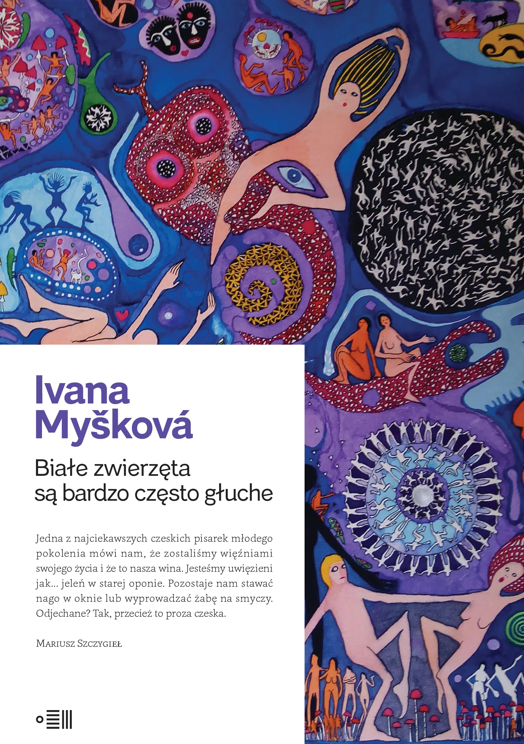 Białe zwięrzeta są bardzo często głuche